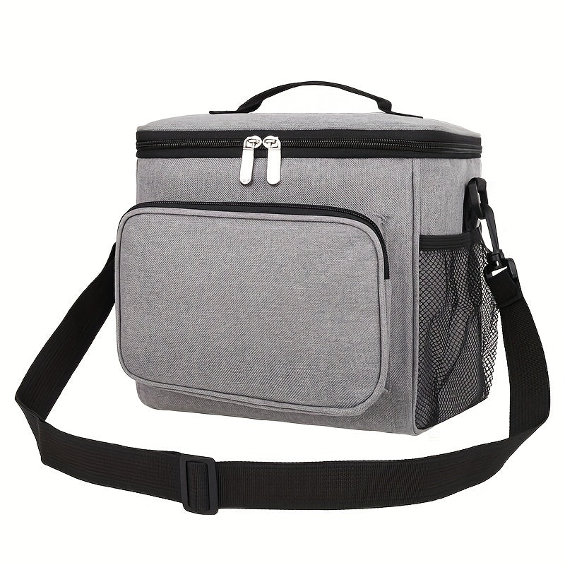 17L Insulated Lunch Bag - Large Soft Cooler Box for Picnic and Lunch