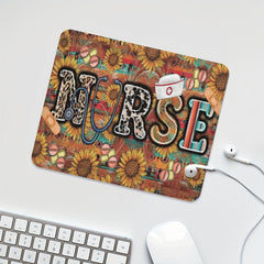 Nurse Mouse Pad Non Slip Rubber Base Waterproof Mouse Mat 24x20 cm