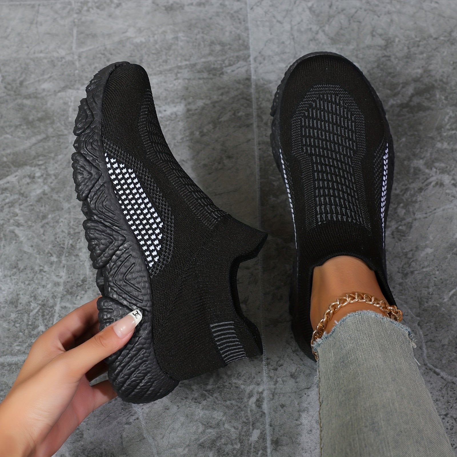 Women's Lightweight Slip On Walking Shoes