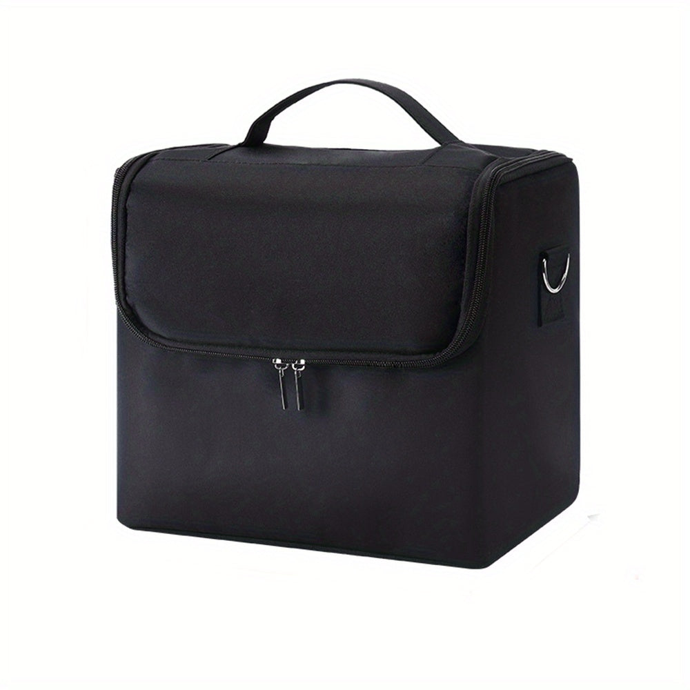 Large 4 Tray Makeup Train Case Organizer