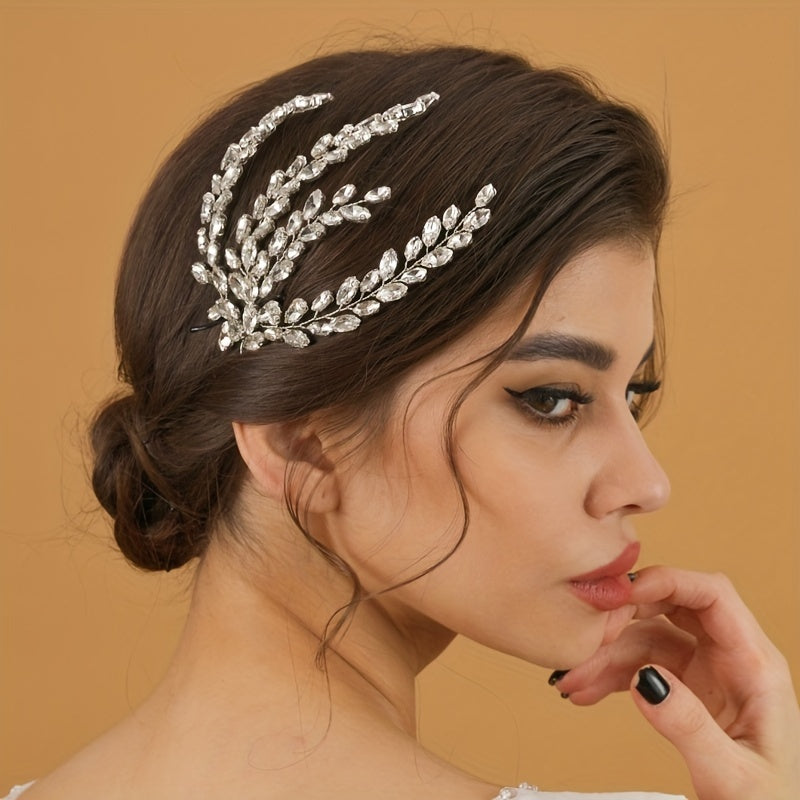 Crystal Bridal Head Piece Headwear Head Hoop Wedding Hair Accessories