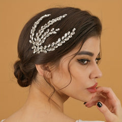 Crystal Bridal Head Piece Headwear Head Hoop Wedding Hair Accessories