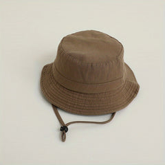 Kids Sunshade Wide Brim Bucket Hat for Outdoor Travel