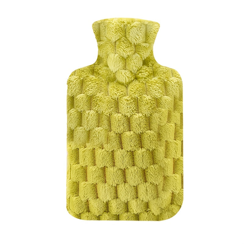 Plush Cloth Cover Hot Water Bag Large Capacity Hand Warmer