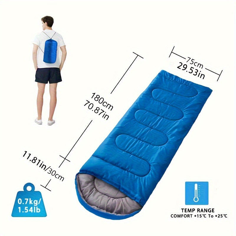 Waterproof Camping Sleeping Bag All Seasons Outdoor Hiking Mountaineering