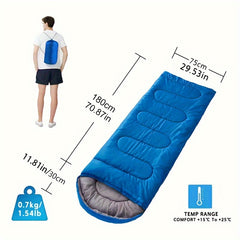Waterproof Camping Sleeping Bag All Seasons Outdoor Hiking Mountaineering