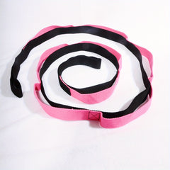 Yoga Stretch Strap for Pilates Dance Physical Therapy Non Elastic Loops