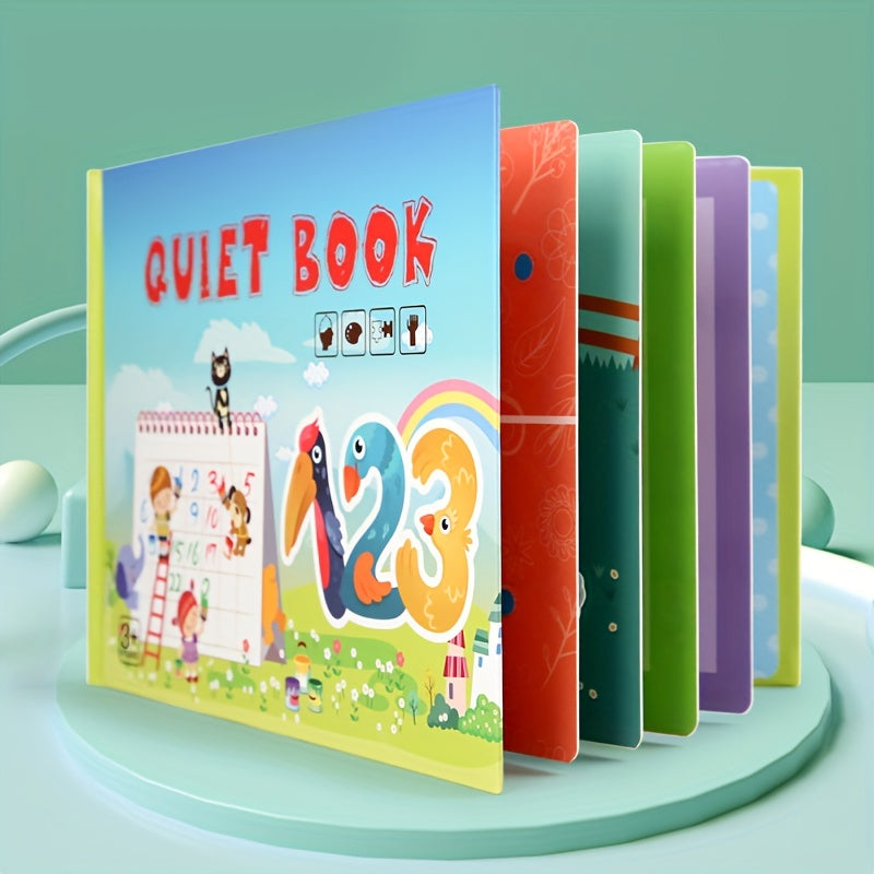 Children's Quiet Paste Book Toy Material Package Educational Toy