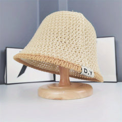 Breathable Hollow Sun Hat UV Protection Crochet Cloche Hat