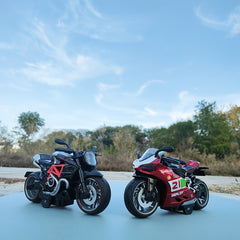 Plastic Alloy Motorcycle Racing Model Car Ornament Birthday Gift