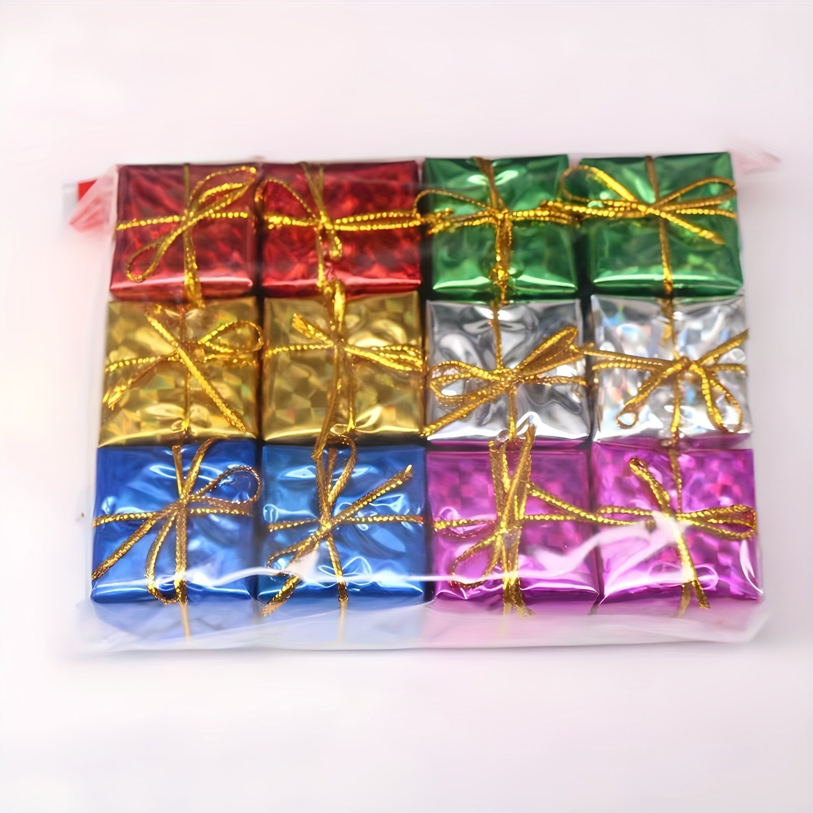 12pcs Christmas Tree Decorations Small Hanging Decorations for Party