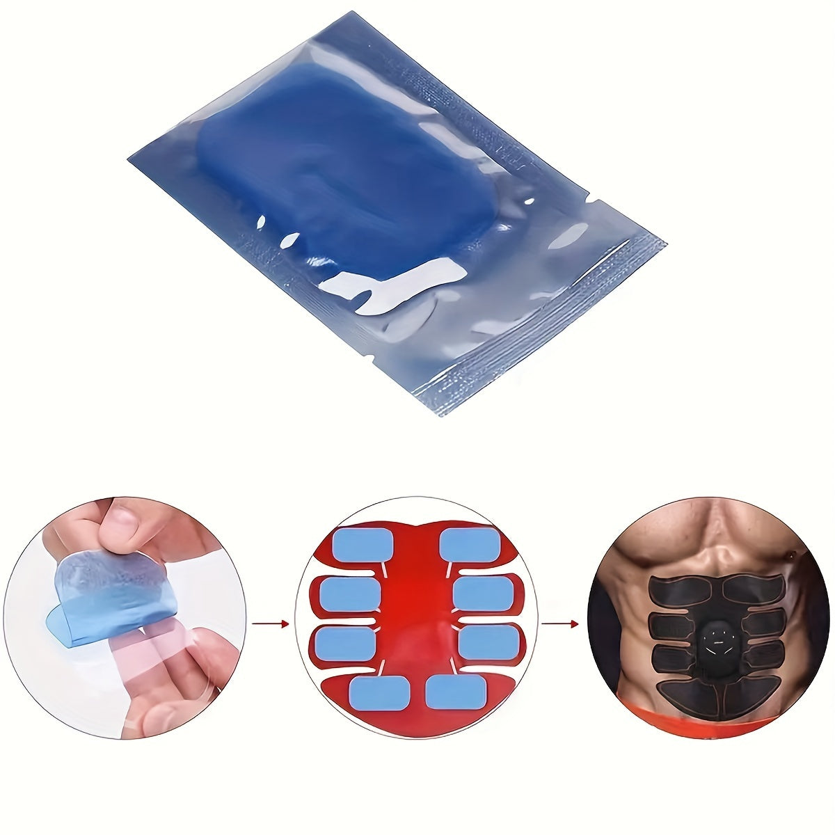 Abdominal Massager Replacement Patches 2pcs 3.99