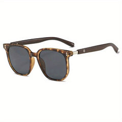 Large Frame Sunglasses UV Protection with Zipper Case