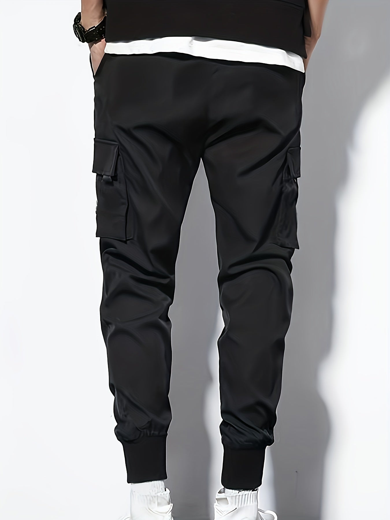 Cargo Work Pants Outdoor Loose Casual Solid Men's Pants