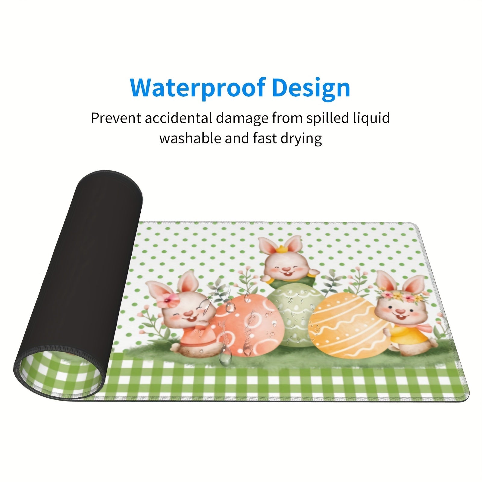 Rabbit Large Mouse Pad Extended Gaming Mouse Pad Mat Eggs Mousepad