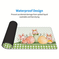 Rabbit Large Mouse Pad Extended Gaming Mouse Pad Mat Eggs Mousepad