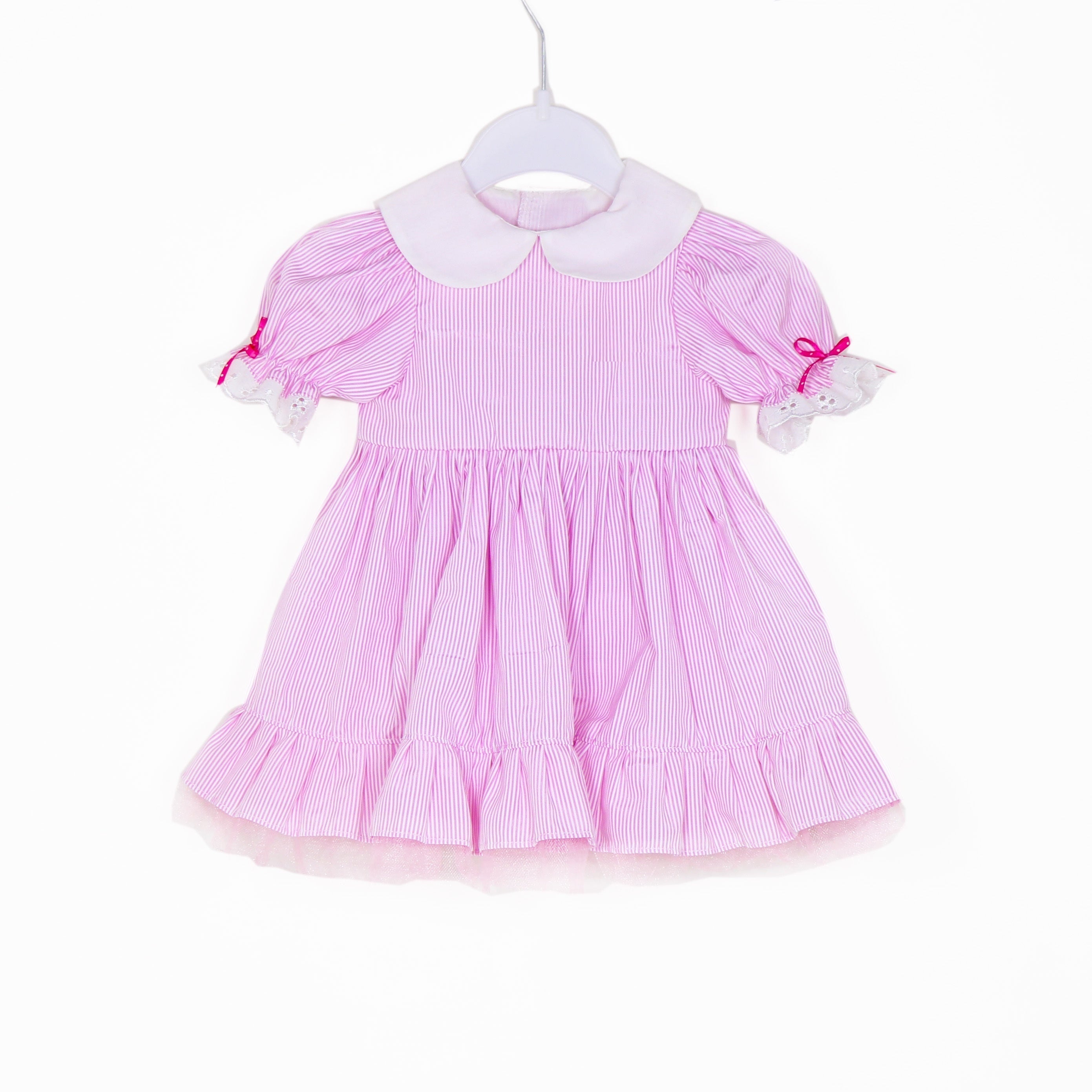 Toddler Time Baby Outfit For 63.5 Cm Baby Dolls Dress Pastel Floral Print