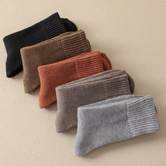 5 Pairs Winter Thermal Snow Crew Socks Women's Stockings & Hosiery