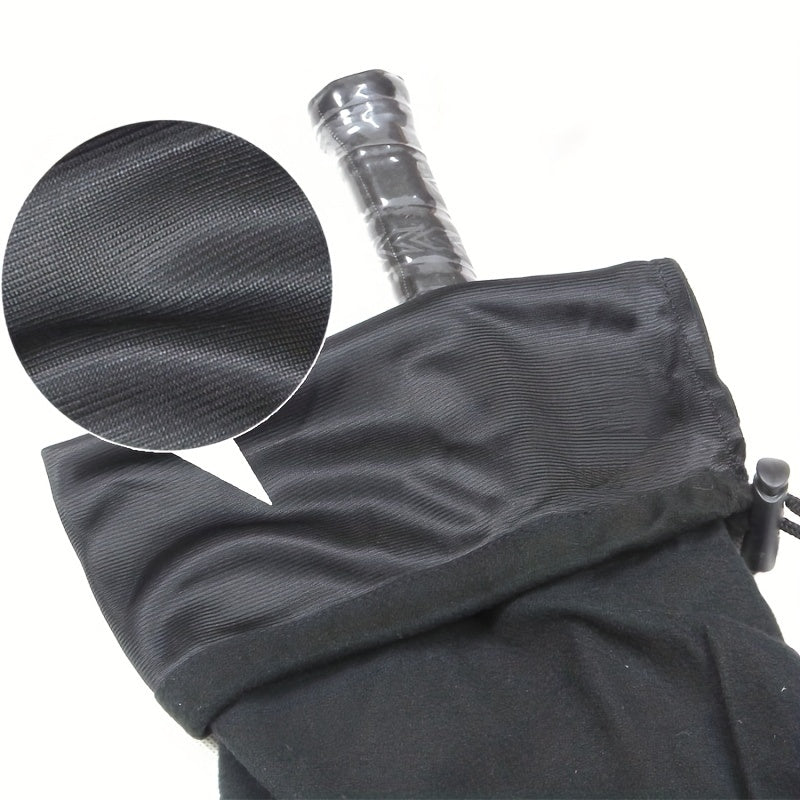 Plush Badminton Racket Ball Bag Waterproof Storage Bag