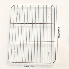 Stainless Steel Baking Rack Set 201 Mesh - Large & Small - 2 Racks