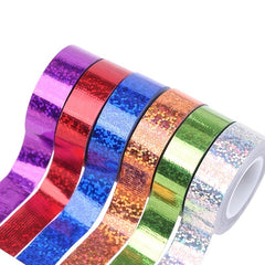 1pc Laser Foil Tape Adhesive for DIY Scrapbooking Decorations