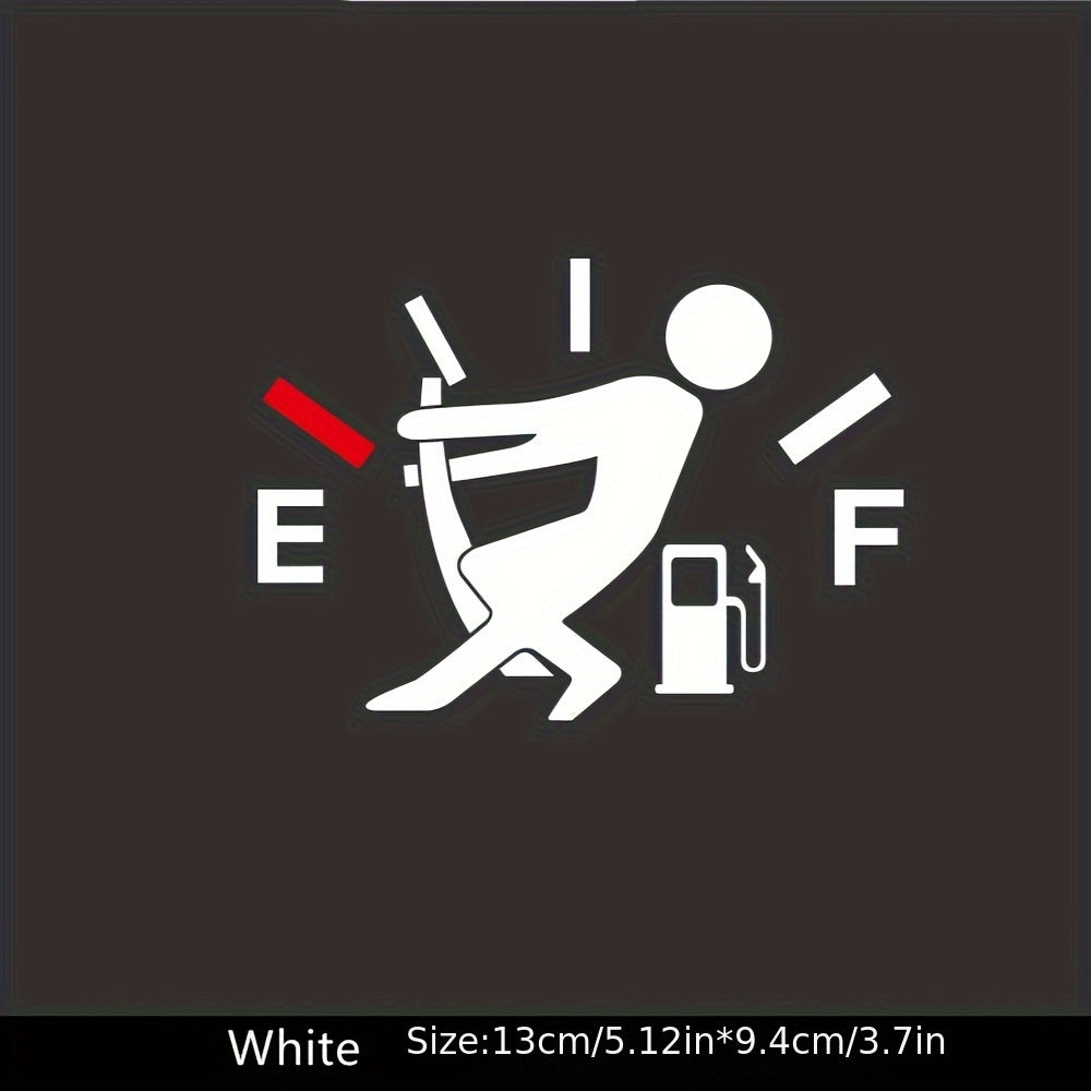 Funny Car Stickers Modified Fuel Tank Cover Decorative Stickers