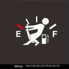 Funny Car Stickers Modified Fuel Tank Cover Decorative Stickers