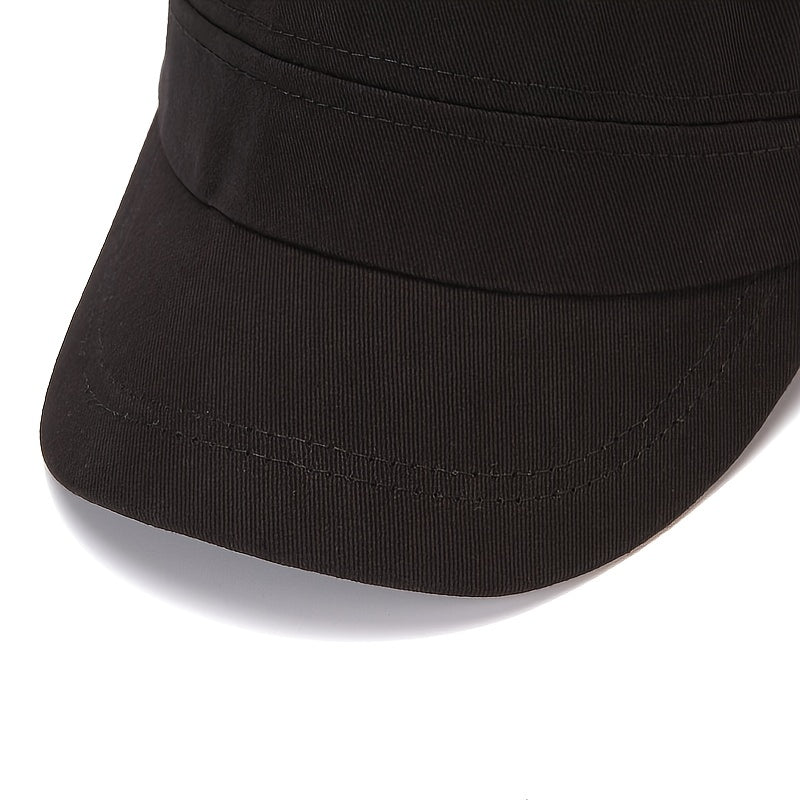 Men's Flat Top Hat Outdoor Sunscreen Sunshade