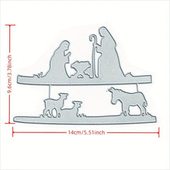 Christmas Series Cutting Mold For DIY Scrapbooking Album Decorative Paper Dies