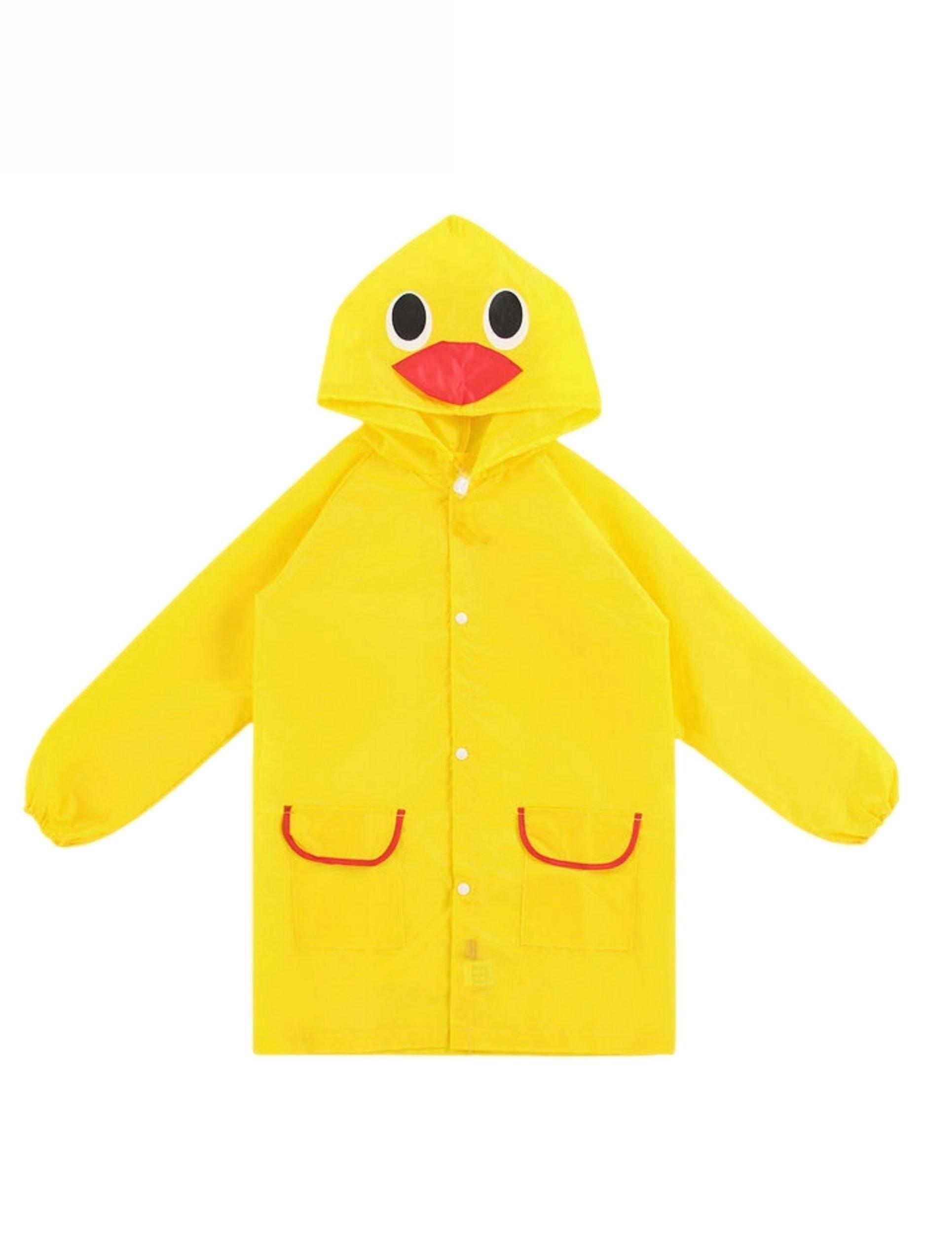 Kids Cartoon Animal Raincoat Waterproof 90-130cm