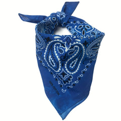 12 Pack Tie Dye Bandana Cotton Bandanas Cowboy Paisley Handkerchiefs