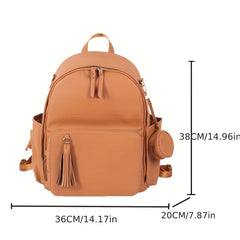 Multifunctional Mommy Bag Large Capacity Lightweight Waterproof Backpack