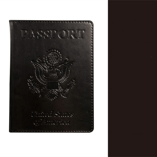 American Passport Cover PU Leather Holder