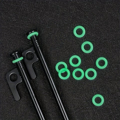 10pcs Glow in the Dark Tent Nails Set with Luminous Rings