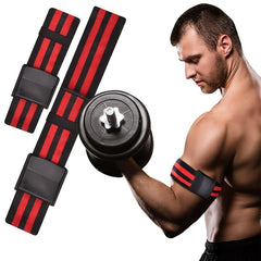 2pcs Elastic Fitness Bands For Weightlifting Legs And Arms Training