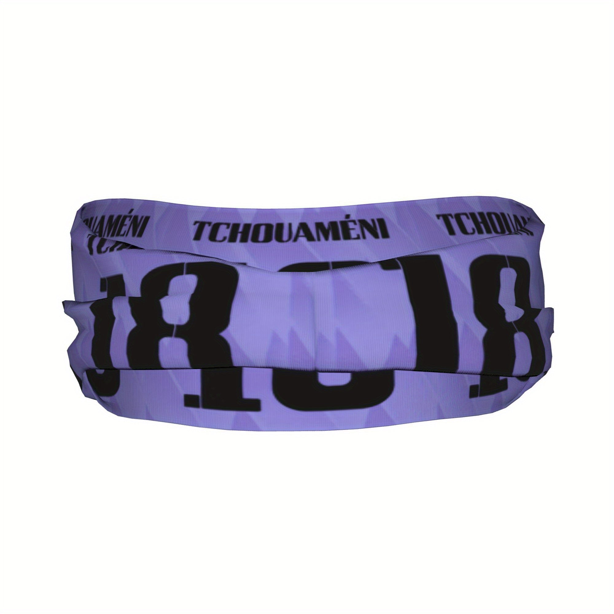 Messi Soccer Jersey Headband Purple '18' Sports Band