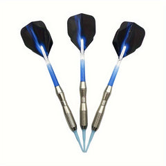 3pcs Soft Tip Darts with Standard Shaft and Aurora Wing for Game