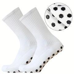 Breathable Non-slip Mid-calf Socks for Running Training Fitness