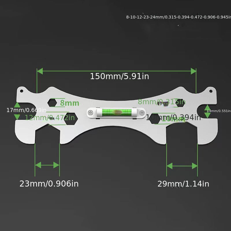 Level Shower Faucet Installation Wrench Tool