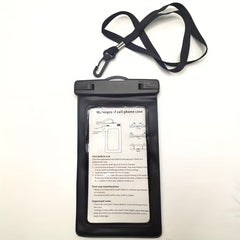 Waterproof Phone Pouch Clear Bag For Beach Camping Swimming