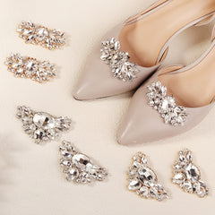 Rhinestone Shoe Clips for Women Bridal Party Accessory