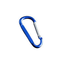 4pcs D-shaped Flattened Mountaineering Buckles