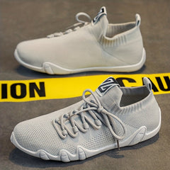 Men's Lace-Up Slip-On Sock Sneakers