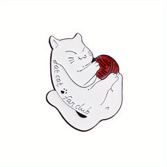 Cute Cat Brooch for Girls Clothing and Bags