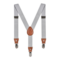 Kids Trousers Shorts Elastic Y Back Suspenders Adjustable Straps