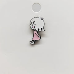 Cartoon Brooch Pin for Kids - Cute Accessory for Clothes, Bags