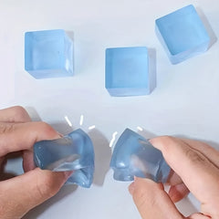 10pcs Ice Cube Squishy Toys Stress Relief Toy