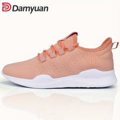 Unisex Woven Running Shoes Lace Up Athletic Shoes