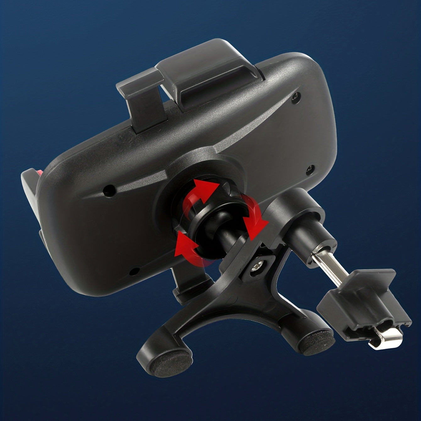 Rotating Car Mobile Phone Bracket Air Vent Car Navigation Bracket