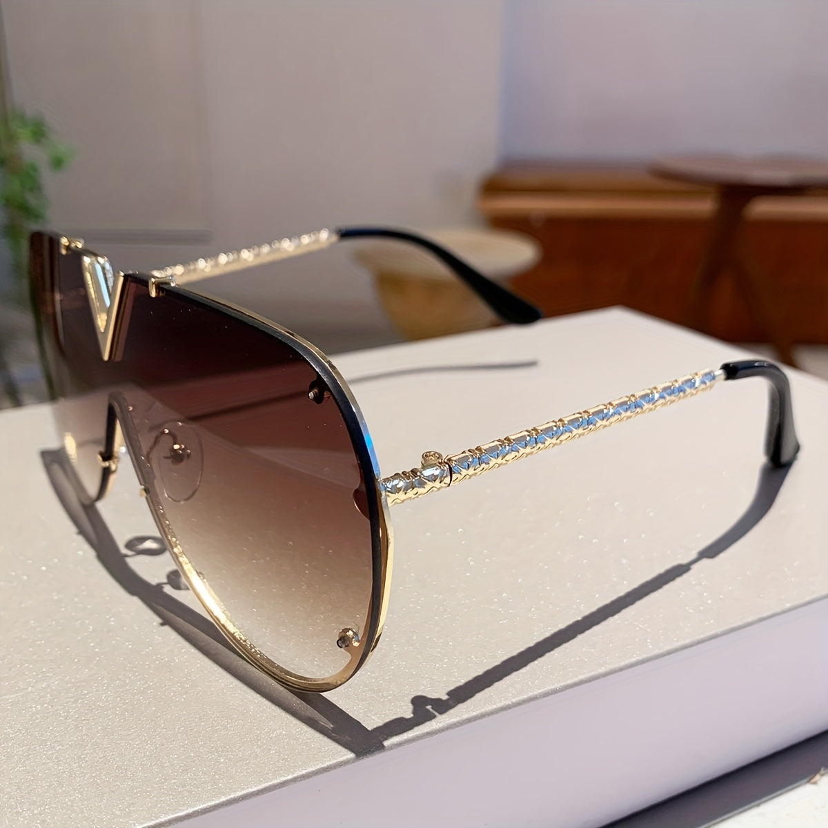 Aviator Sunglasses Rivet UV400 Sun Shades Driving Summer Beach